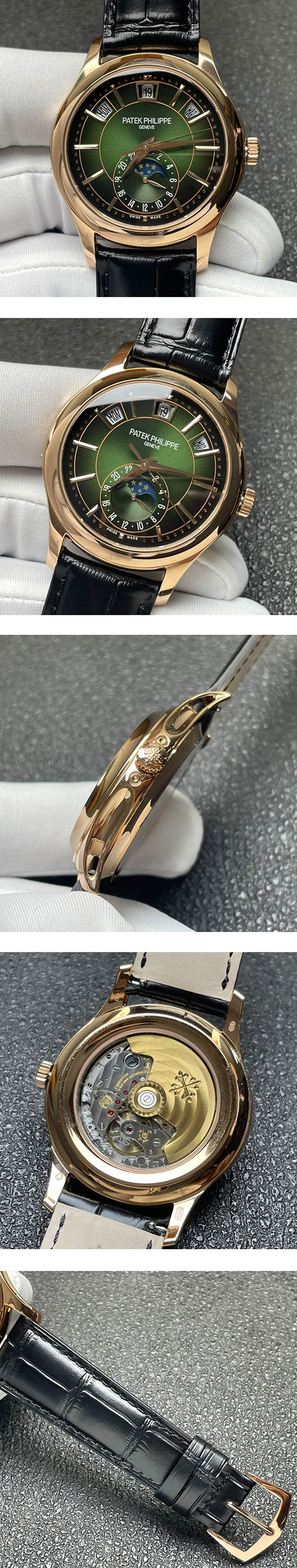 【最新品】PATEK PHILIPPE  アクアノートコピー時計 5205R-011、日本最安価格挑戦