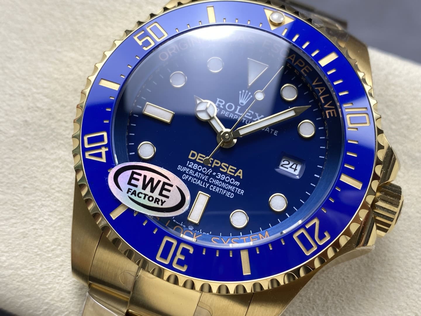ロレックス ディープシーRef.136668LB超スーパーコピー トップクラス時計 44MMクローンCal.3235ムーブメントEWE工場