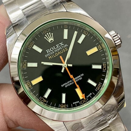 ロレックス ミルガウス 116400GV 超スーパーコピーN品時計 Swiss ETA社 2836-2 ムーブメント