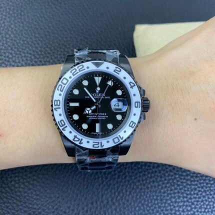 ロレックスコピー代引き国内発送 GMT マスター 16710 PVD ブラック文字盤