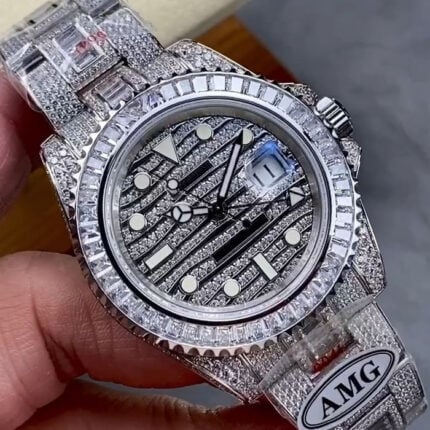 ロレックス超スーパーコピー トップクラスGMTマスター II116769TBR-74779B Cal.3186ムーブメント