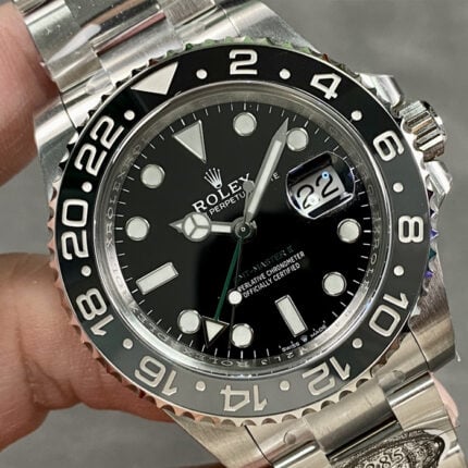 ロレックススーパーコピー代引き後払いGMTマスターⅡ126710GRNR 0004 Asian 21600ムーブメント