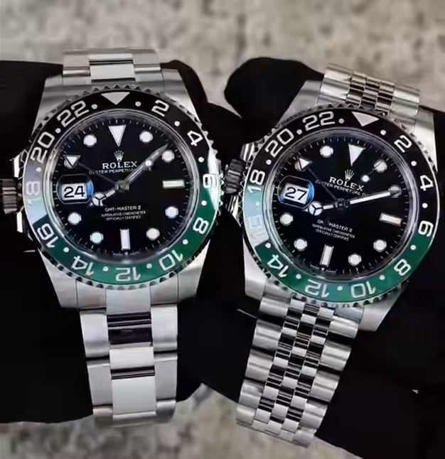 ロレックススーパーコピー代引き後払いGMTマスターⅡ126720VTNR 40mm Asian 21600ムーブメント