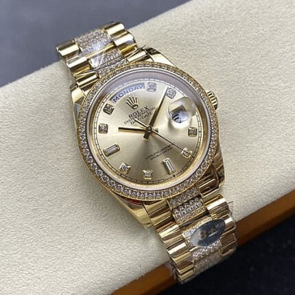 ロレックス超スーパーコピー トップクラスデイデイト 36 128348rbr-0010 cal.3255ムーブメント