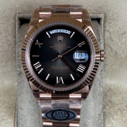 ロレックス超スーパーコピー トップクラスデイデイト40mm 228235 クローンCal.3255ムーブメント