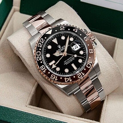 ロレックススーパーコピー代引き時計 GMTマスター II 126711CHNR Asian 21600振動自動巻き