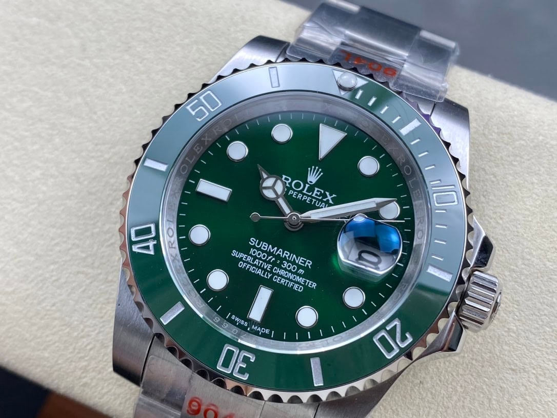 ロレックスサブマリーナー116610LVスーパーコピー代引き時計 MIYOTA 9015ムーブメント GD工場