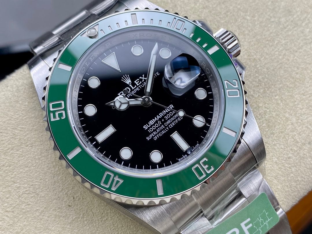 ロレックスサブマリーナー126610LV超スーパーコピー トップクラス時計41MM クローンCAL.3235 ARF工場