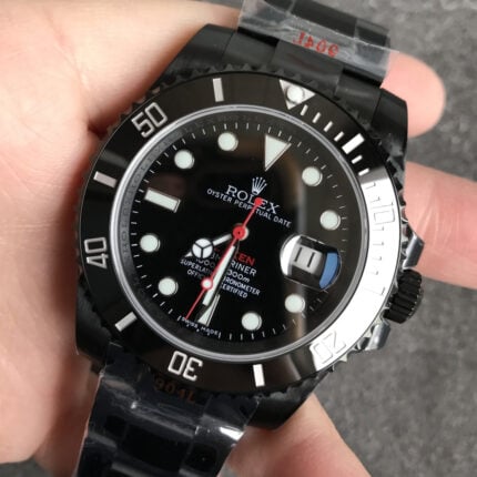 ロレックスサブマリーナーPVD116610LNスーパーコピー代引き時計 Asian 21600ムーブメント