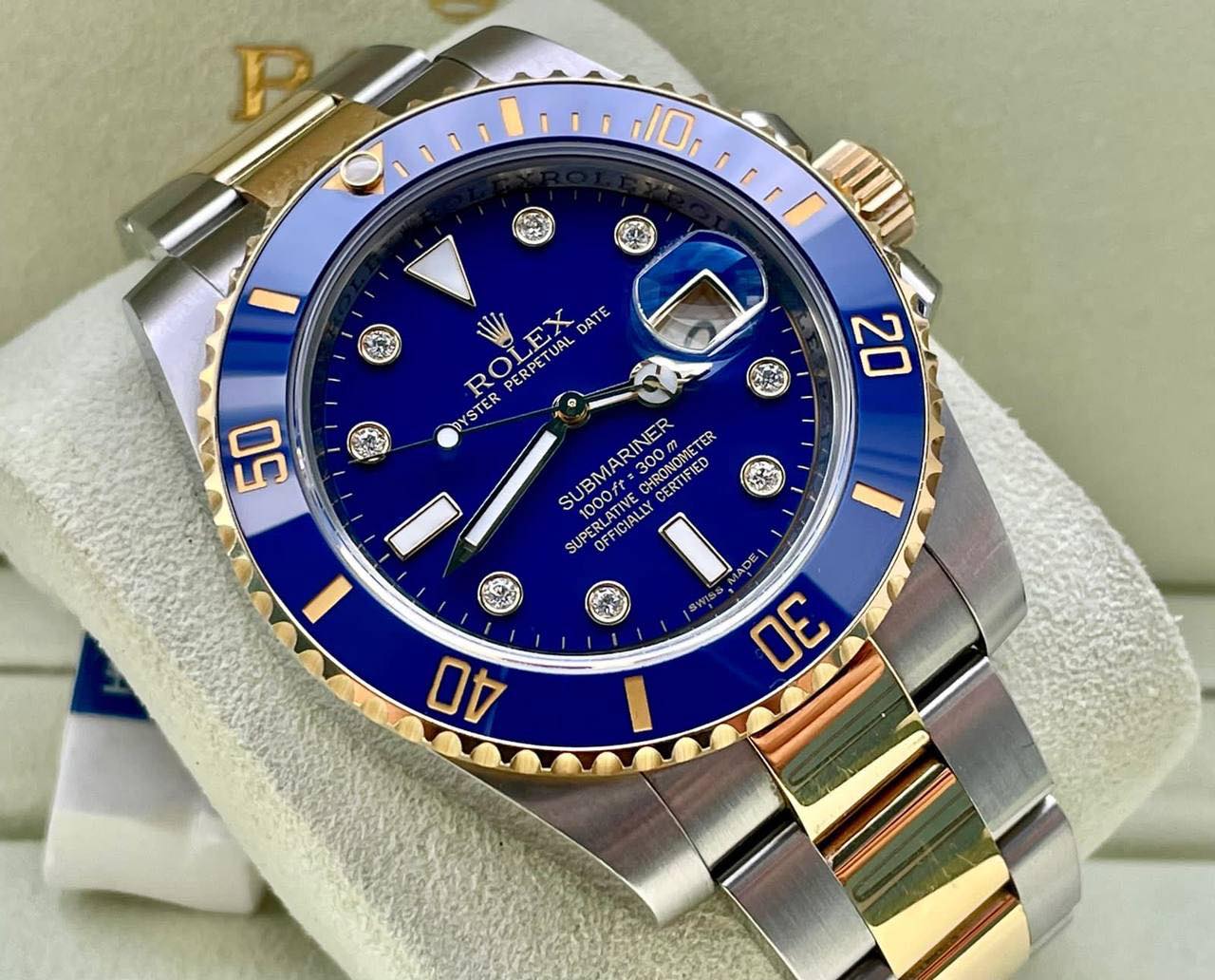 ロレックスサブマリーナー超スーパーコピー トップクラス116613LBCal.3135 ムーブメントN工??場