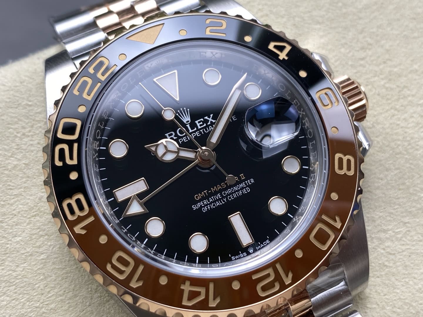 ロレックスコピー代引き国内発送 ＧＭＴマスターII 126711CHNRコピー MIYOTA 8215ムーブメント