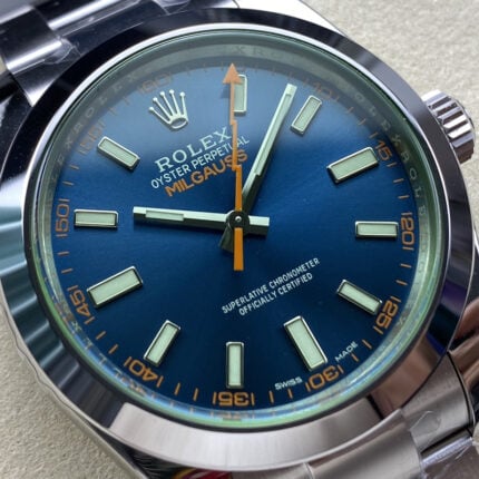 ロレックス超スーパーコピー トップクラス ミルガウス 116400GV クローンCal.3131 Noob工場