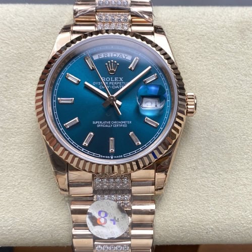 ロレックスデイデイト超スーパーコピー トップクラスM128235-0086cal.3255ムーブメント