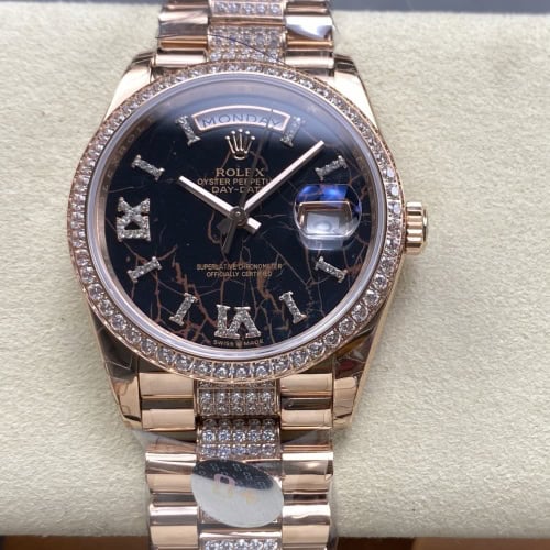 ロレックスデイデイト超スーパーコピー トップクラスM128345rbr-0045cal.3255ムーブメント
