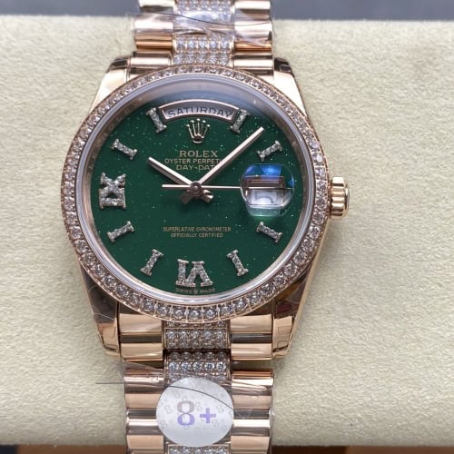 ロレックスデイデイト超スーパーコピー トップクラスM128345rbr-0069cal.3255ムーブメント