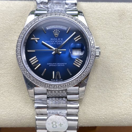 ロレックスデイデイト超スーパーコピー トップクラスm128349rbr-0048 cal.3255ムーブメント