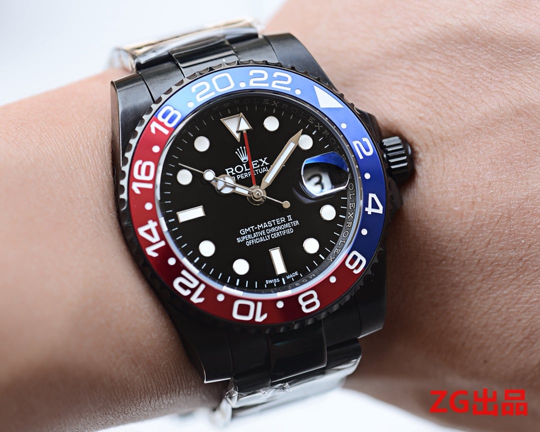 ロレックス GMTマスターコピー時計AsianETAムーブメントスーパーコピー国内発送後払い信用できるサイト自動巻き