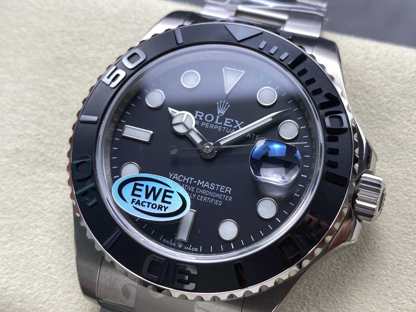 ロレックスヨットマスター超スーパーコピー トップクラス 42 RLXチタン226627 Cal.3235 EWE工場