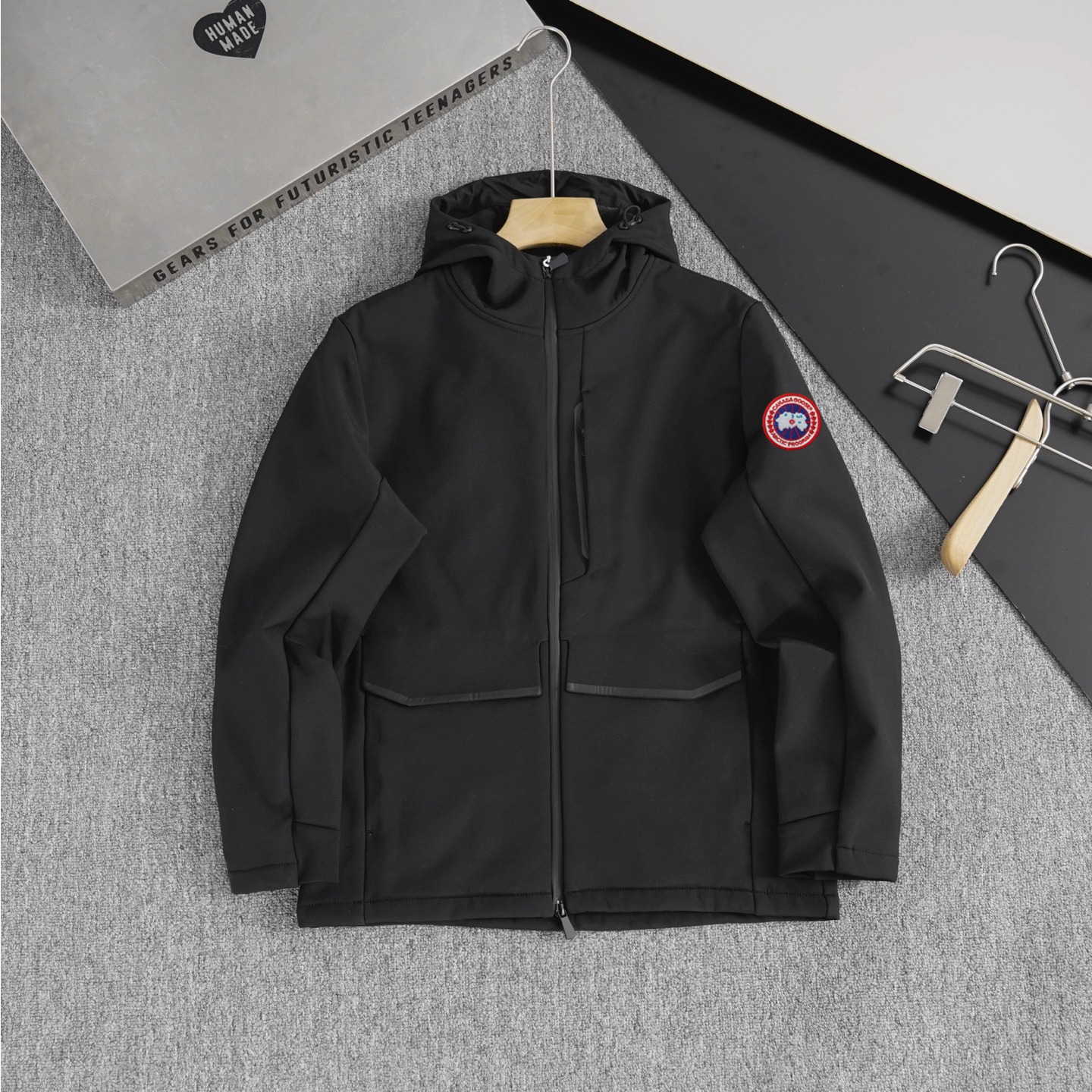 25FW カナダグース スーパーコピー ジャケット メンズ Canada Goose アウター 服 S/M/L/XLフード付き