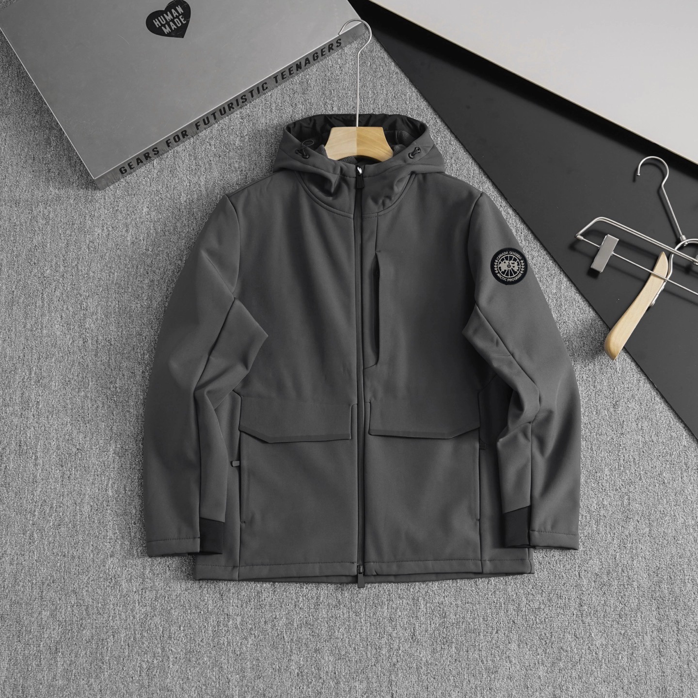 25FW カナダグース スーパーコピー ジャケット メンズ Canada Goose アウター 服 S/M/L/XLフード付き