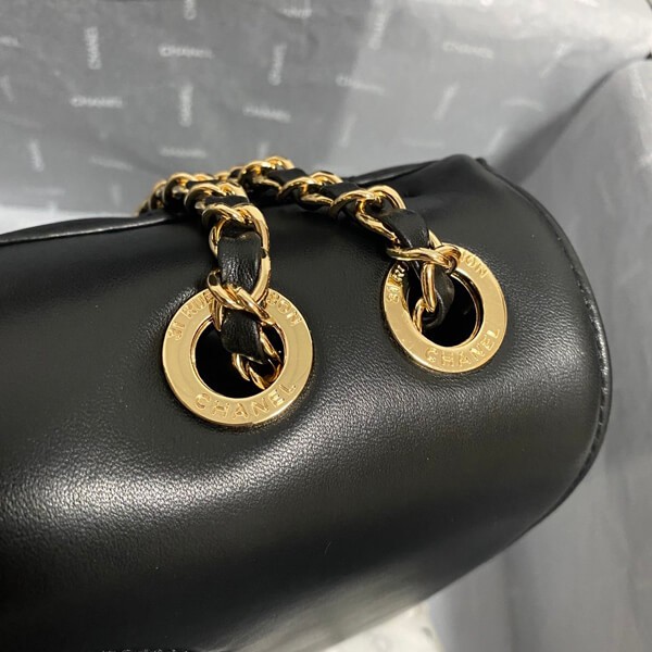 【シャネル】大人可愛い?マトラッセトップハンドル フラップ バッグA58608