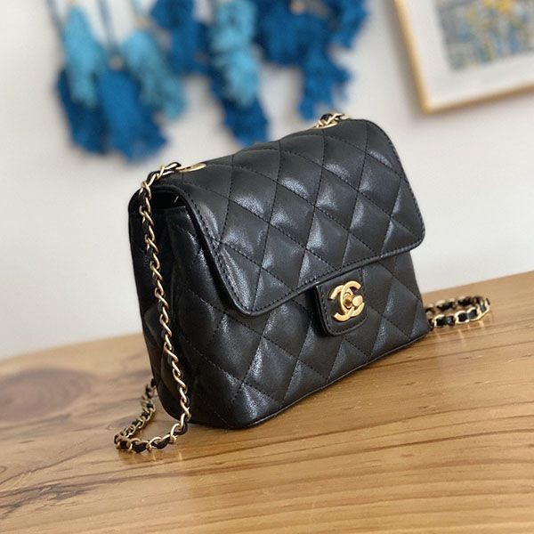 シャネル スモール トップハンドルフラップバッグ 偽物 shp47181