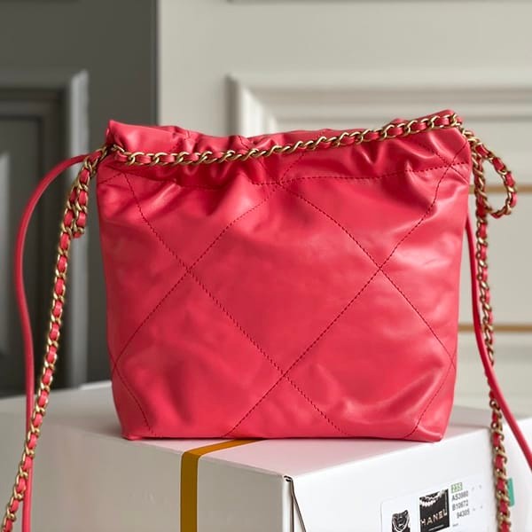 追跡付き 安いシャネル ミニトートバッグ コピー 22bag レッド shd89124