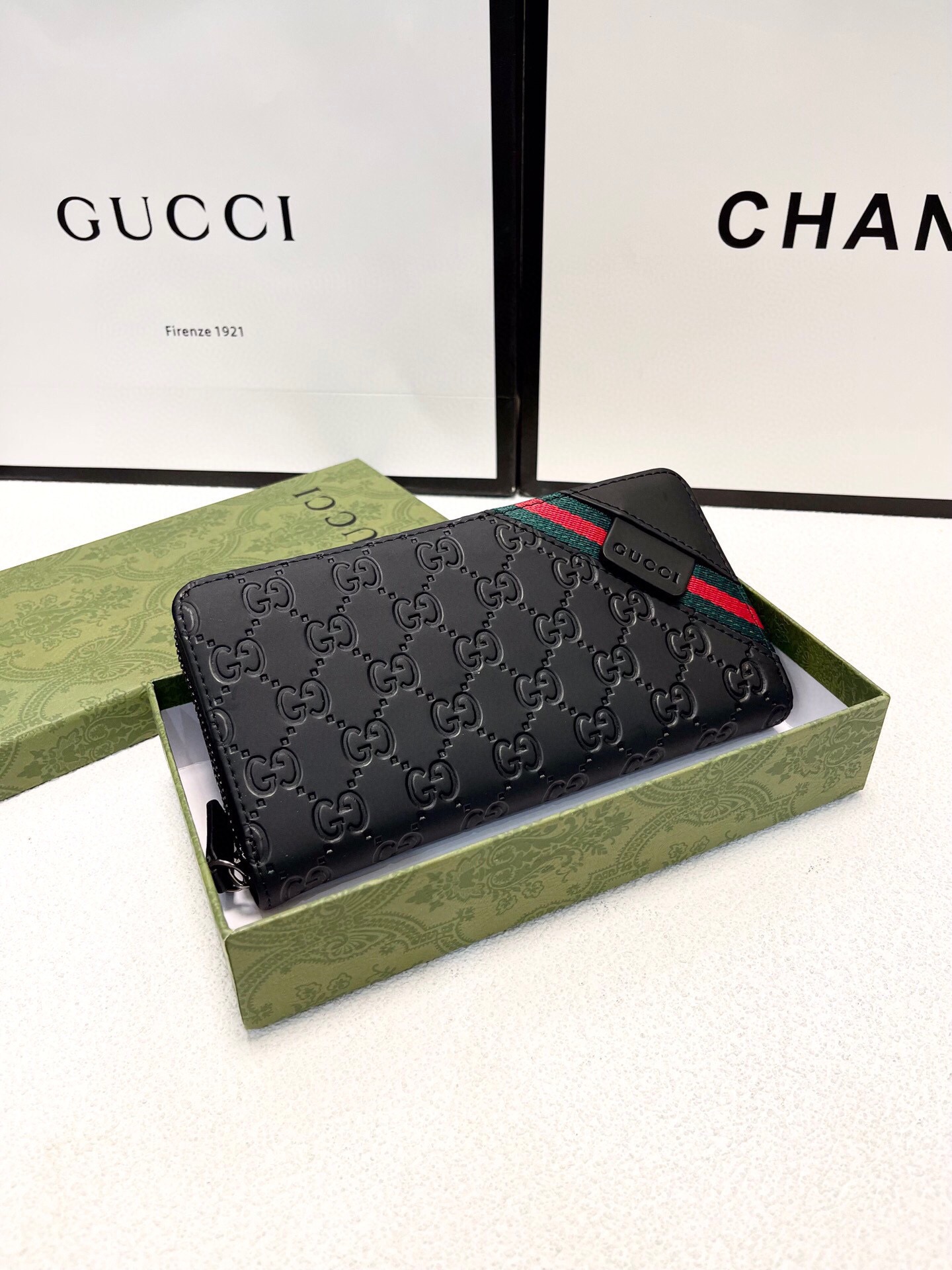 Gucciコピー後払いおすすめ 口コミ 国内発送 長財布 本革 20x10cm ブラック