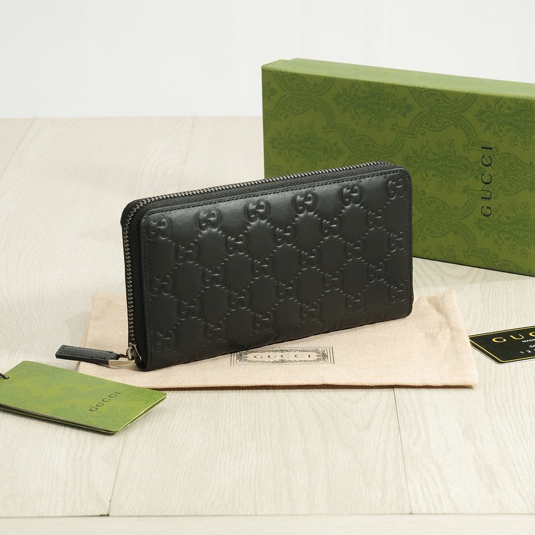 GUCCI グッチ 長財布 ロングウォレット 黒 - 画像 3
