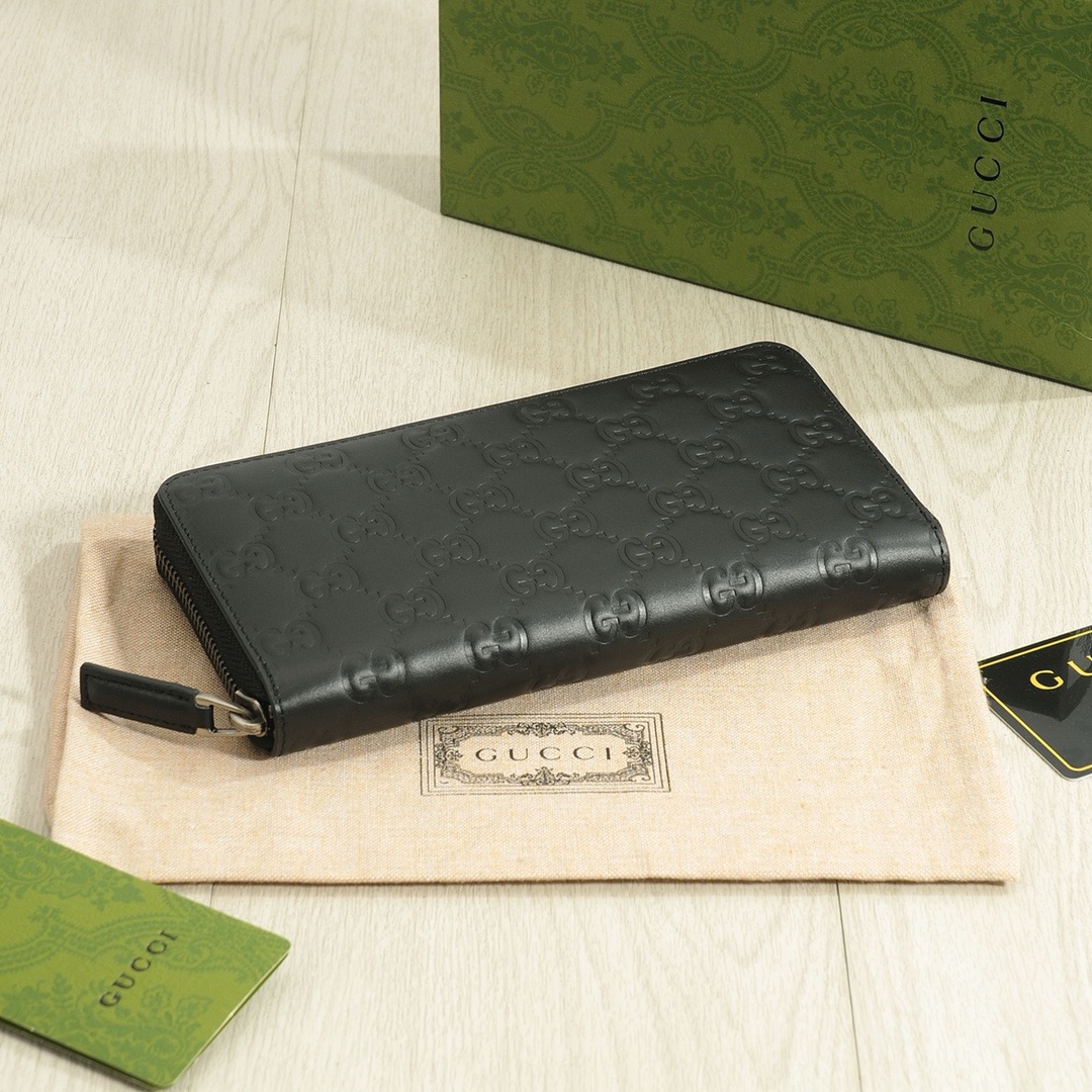 GUCCI グッチ 長財布 ロングウォレット 黒 - 画像 4