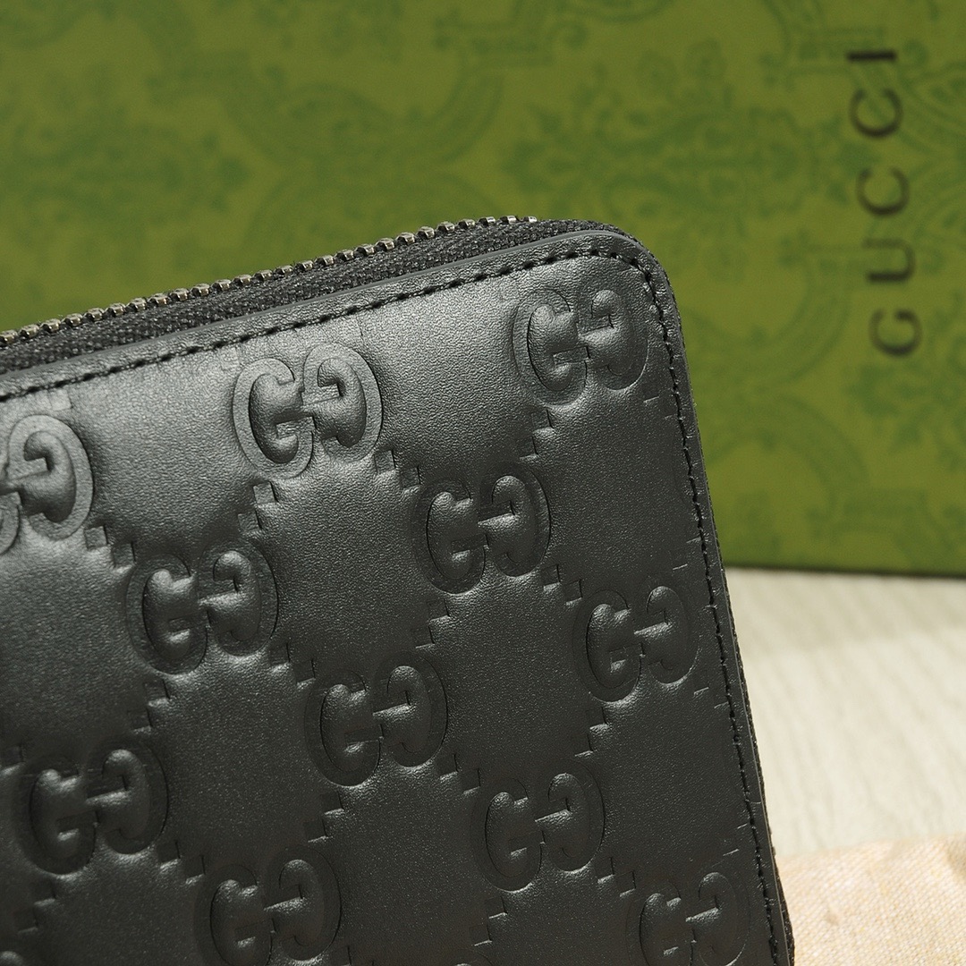 GUCCI グッチ 長財布 ロングウォレット 黒 - 画像 5