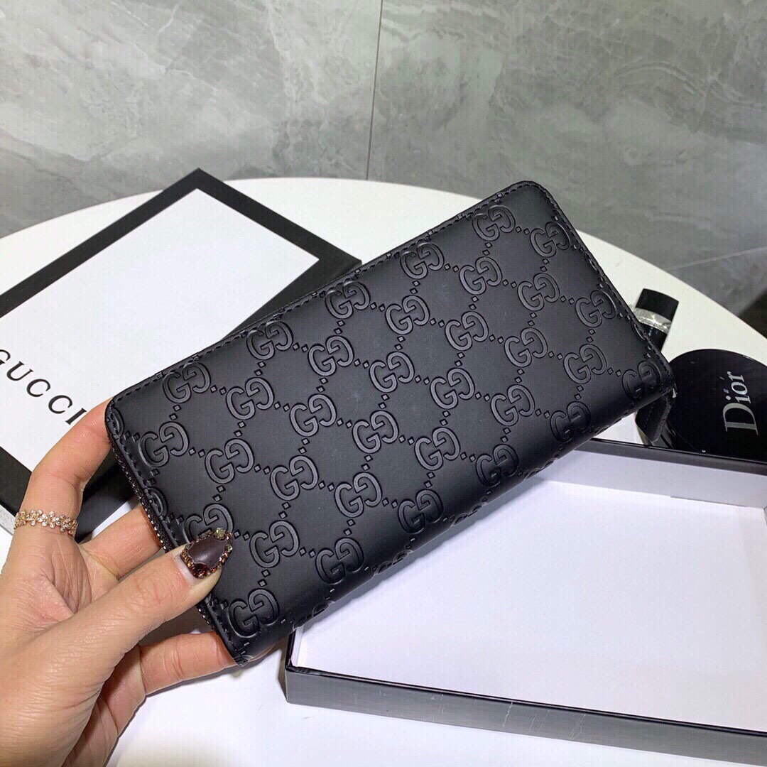 GUCCI グッチ 長財布 ロングウォレット 黒 - 画像 4