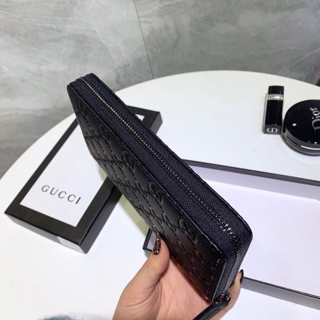 GUCCI グッチ 長財布 ロングウォレット 黒 - 画像 6