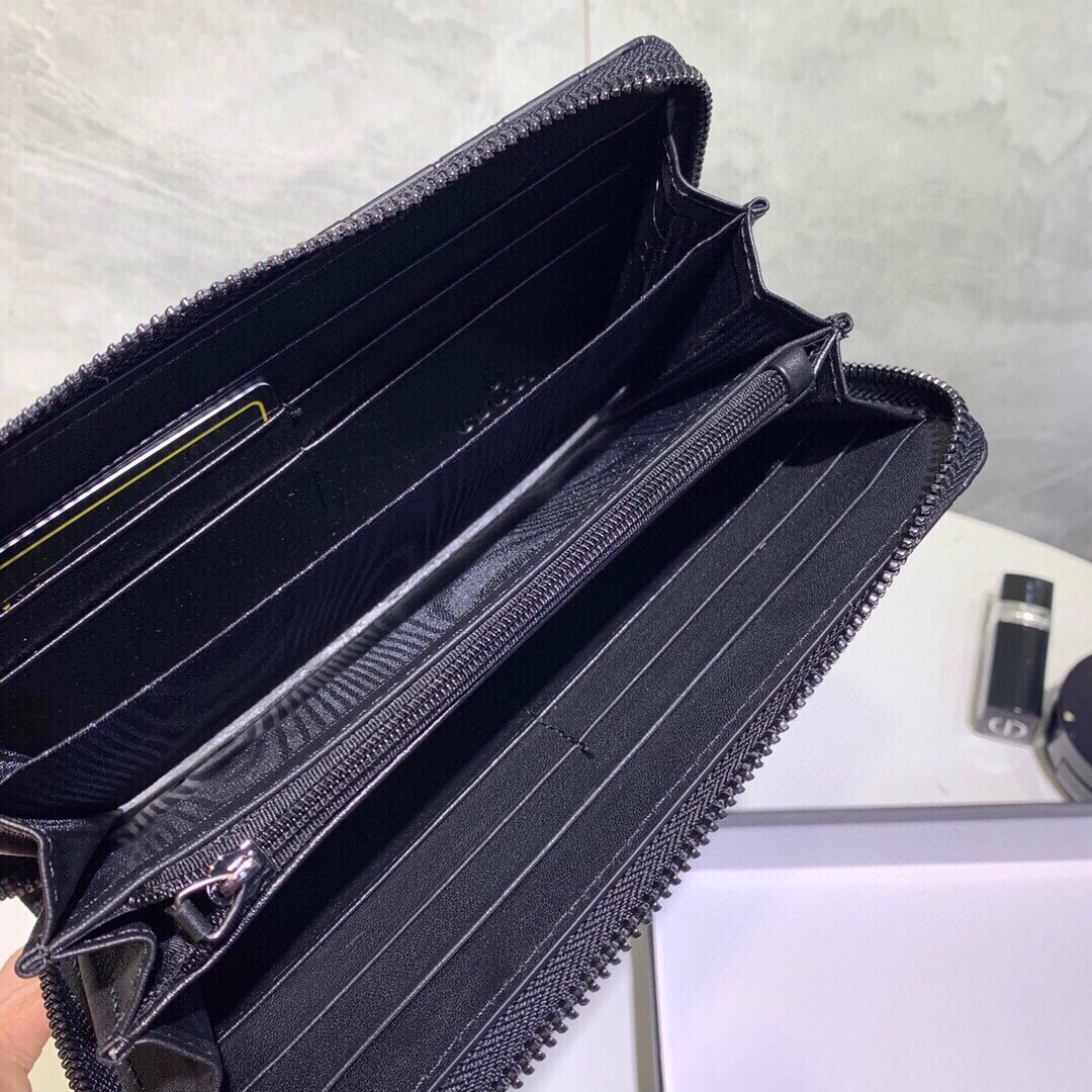 GUCCI グッチ 長財布 ロングウォレット 黒 - 画像 9