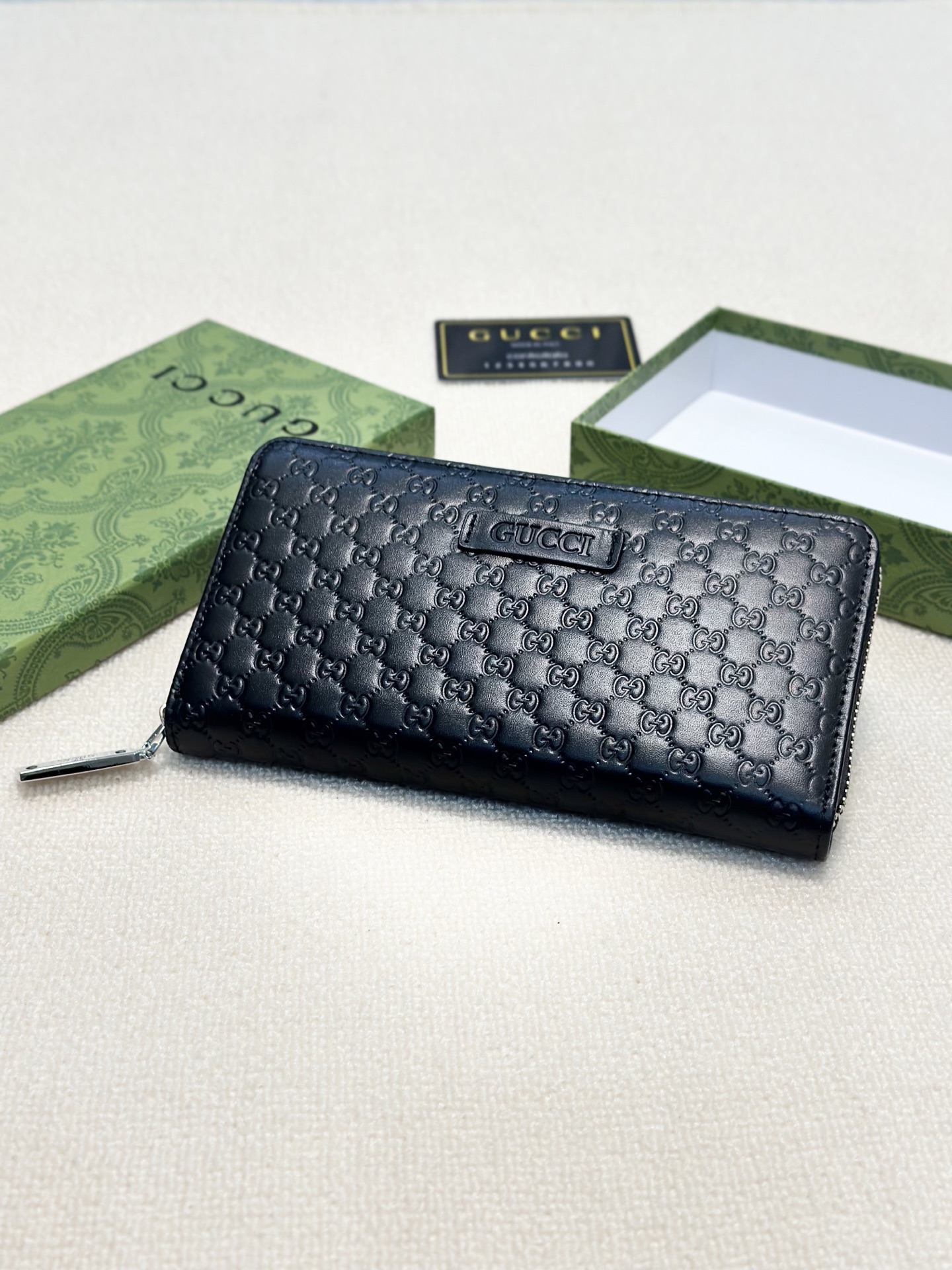 GUCCI グッチ 長財布 ザイツ ブラック - 画像 9