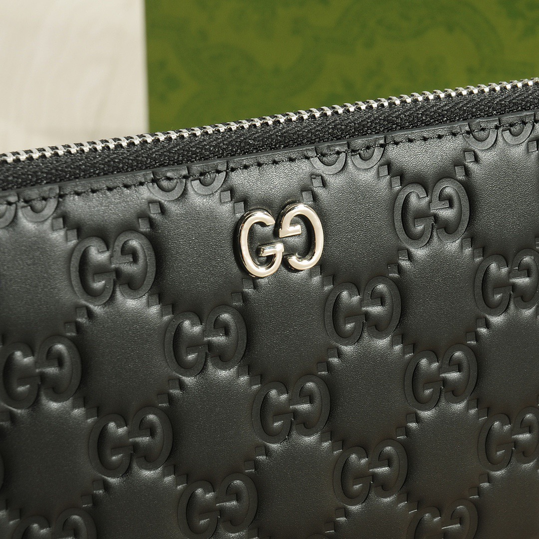 GUCCI グッチ 長財布 ロングジップウォレット ブラック - 画像 5