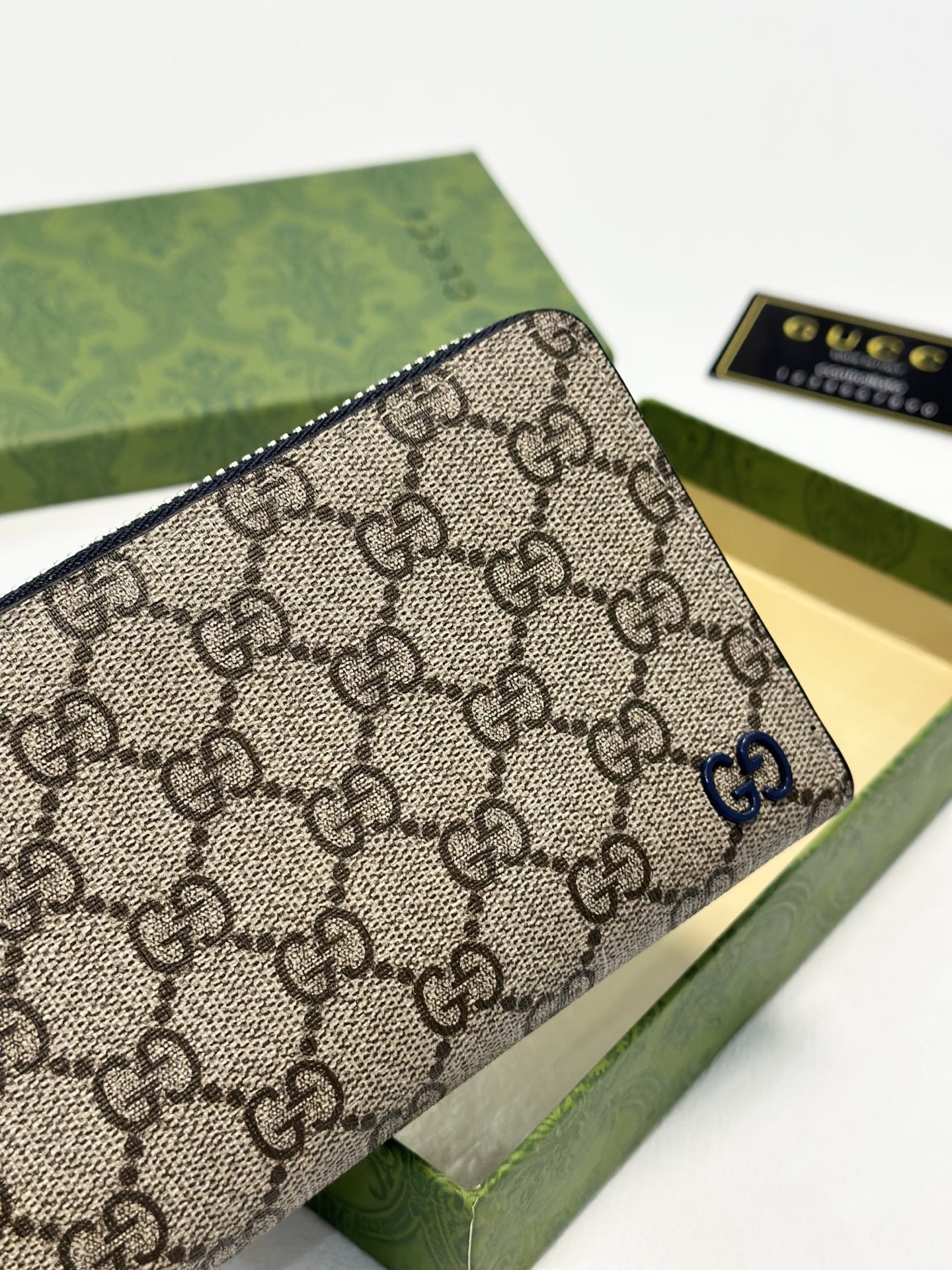 GUCCI グッチ ロングジッパーポーチ 長財布 大容量 シングルジップ 色展開 - 画像 5