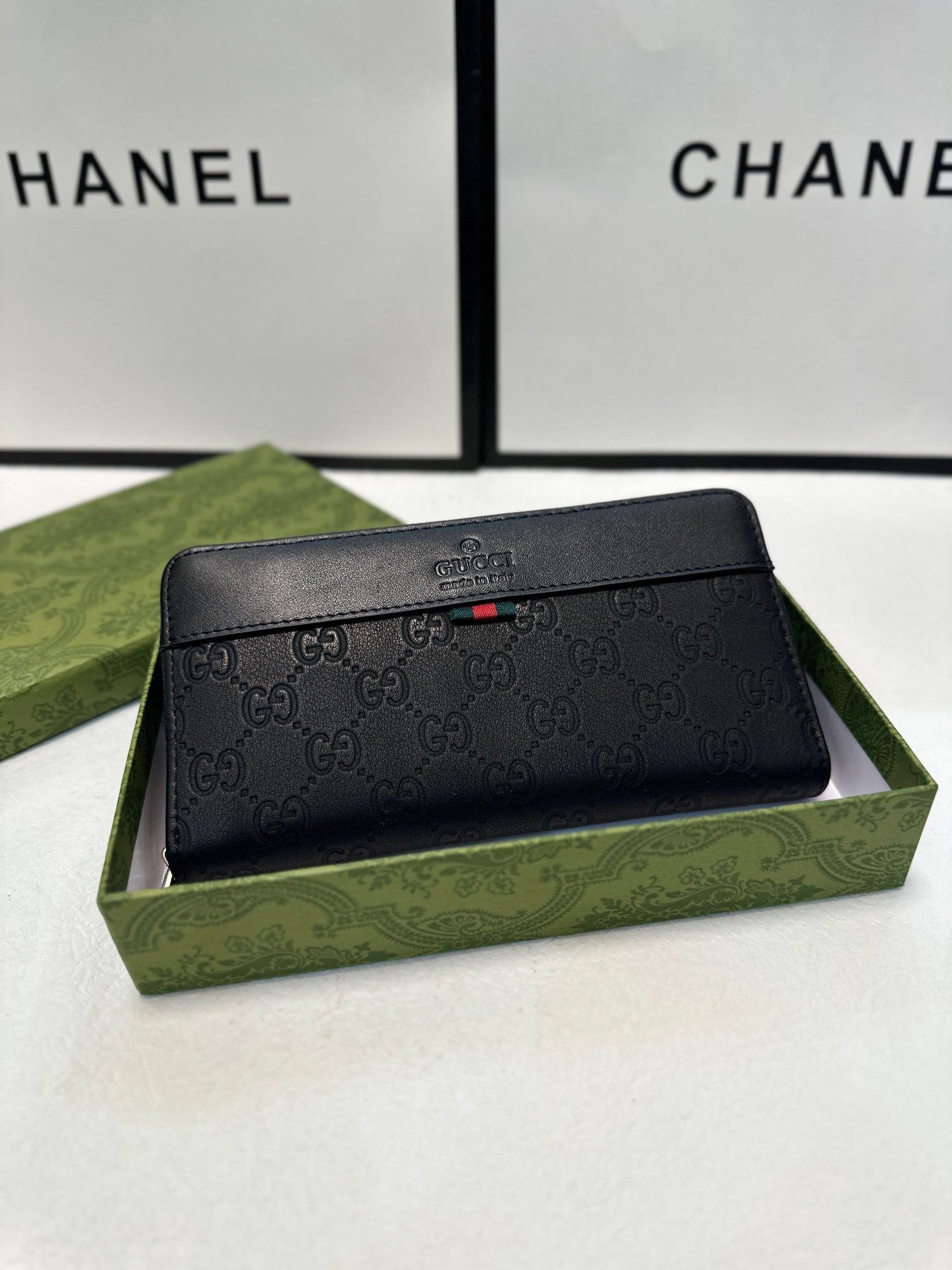GUCCI グッチ 長財布 ロングウォレット ブラック - 画像 2