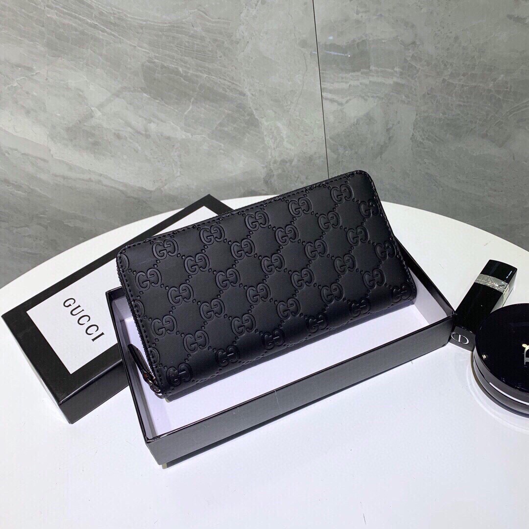 GUCCI グッチ ウォレット 長財布 ロングウォレット 黒 - 画像 1