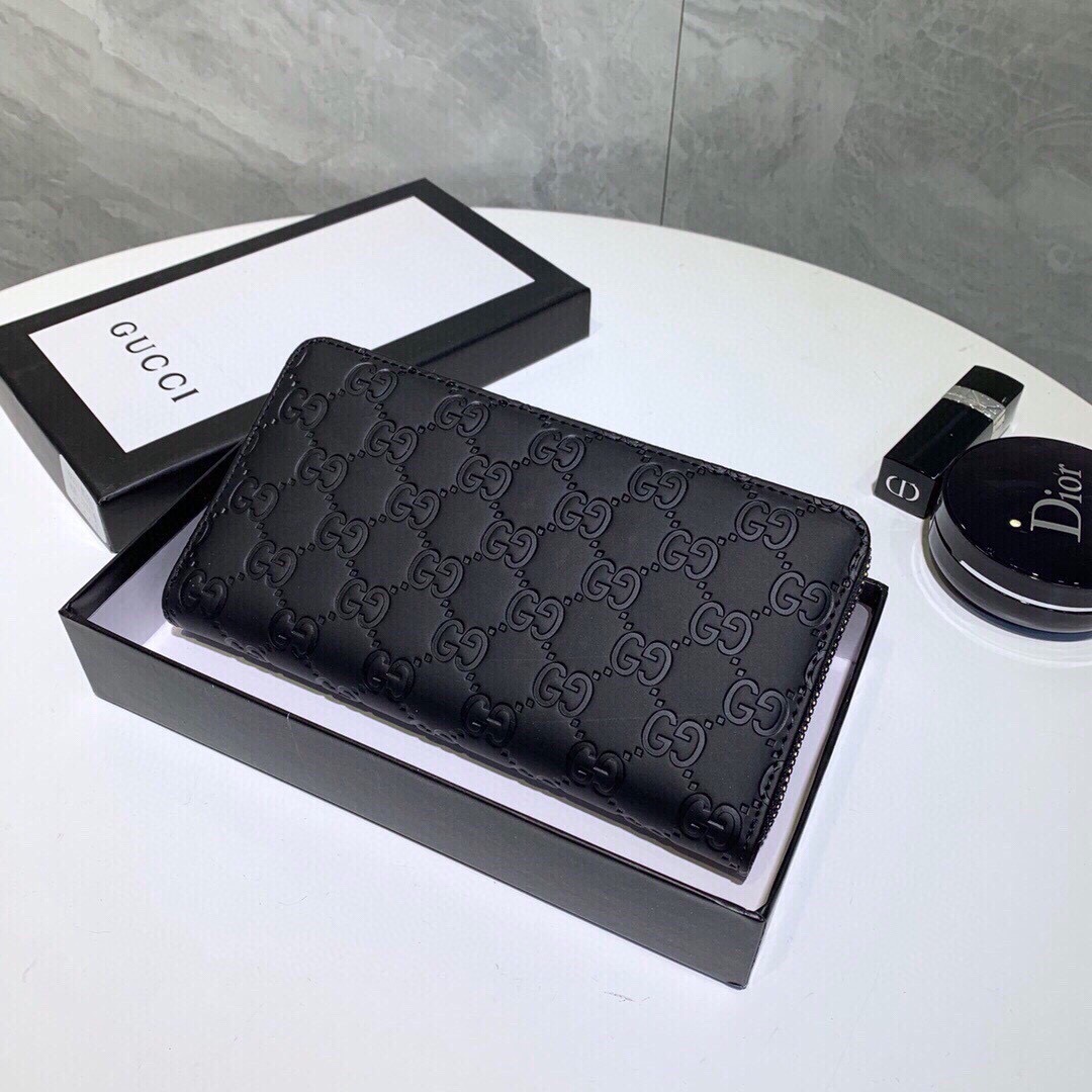 GUCCI グッチ ウォレット 長財布 ロングウォレット 黒 - 画像 2