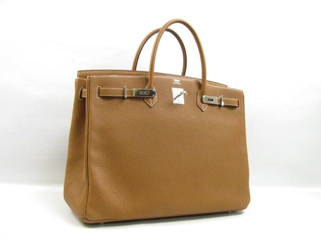 エルメス バーキン40 トゴ/ゴールド 金具：シルバー 2104100708816