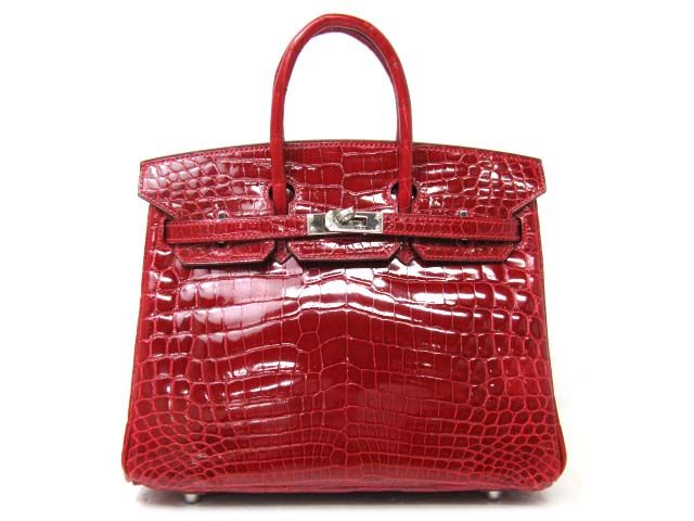 おすすめエルメススーパーコピー後払い バーキン25 クロコダイルニロティカス/ブレイズ hms020