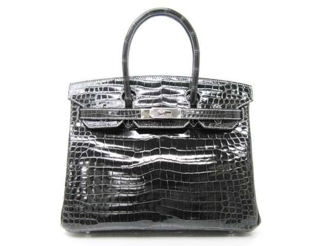 国内発送エルメスコピー バーキン30（スペシャルオーダー）クロコダイルポロサス/グラファイト×ルージュhe246a
