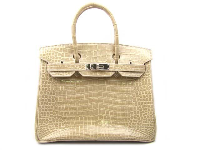 エルメス バーキン30クロコダイルポロサス/プードル 2104100231598