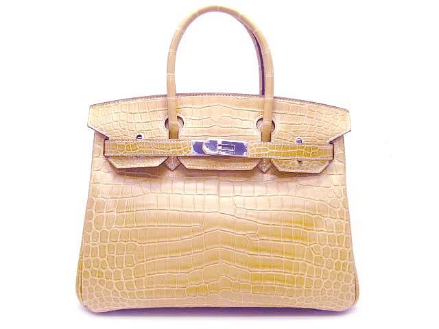 国内発送エルメスコピー バーキン30クロコダイルニロティカス/パイユ（PAILLE）he339a