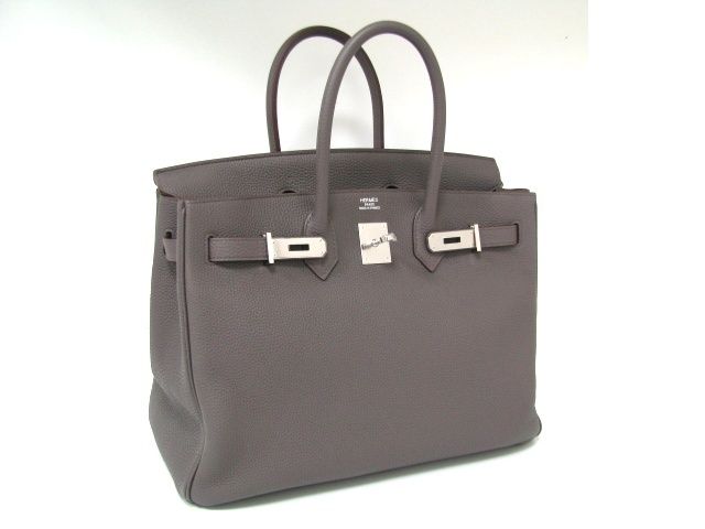 おすすめエルメススーパーコピー後払い バーキン35トゴ/エタン 金具 シルバー 2106500166432