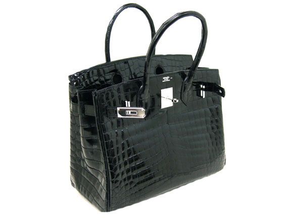 エルメス バーキン30クロコダイルニロティカス/ブラックhe085a