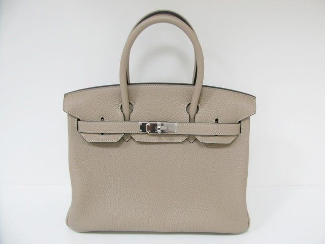 国内発送エルメスコピー バーキン30トゴ/パルシュマン 金具 シルバー hms143