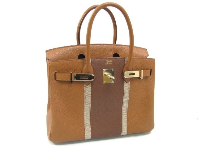 エルメス バーキン30 クラブトリヨンクレマンス/ゴールド 金具 ゴールド hms157
