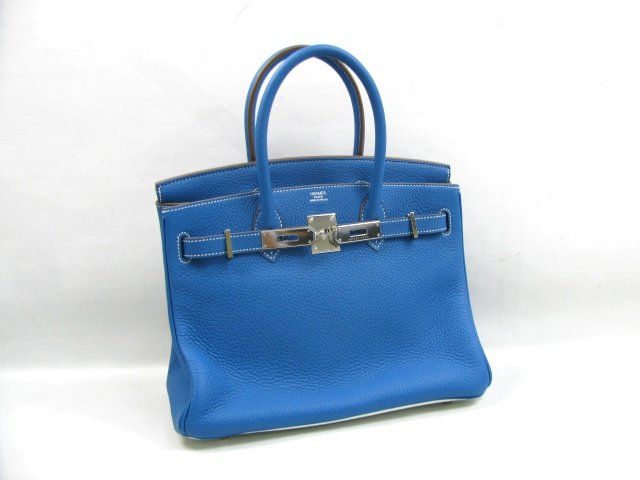 国内発送エルメスコピーコピー バーキン30 エクラヴォーエプソン /ミコノス/ブラン 金具 シルバー hms155